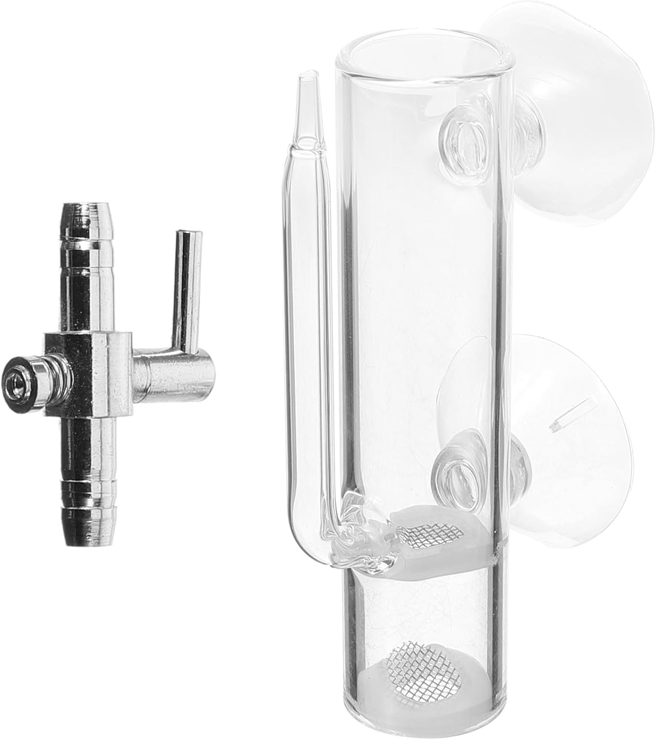 TOPPERFUN Glass Shrimp Egg Hatchery Aquarium Breeding Tube with Suction Incubator Box for Fish Tank Brine Shrimp Cultivation and Aquatic Pet Breeding image number 4