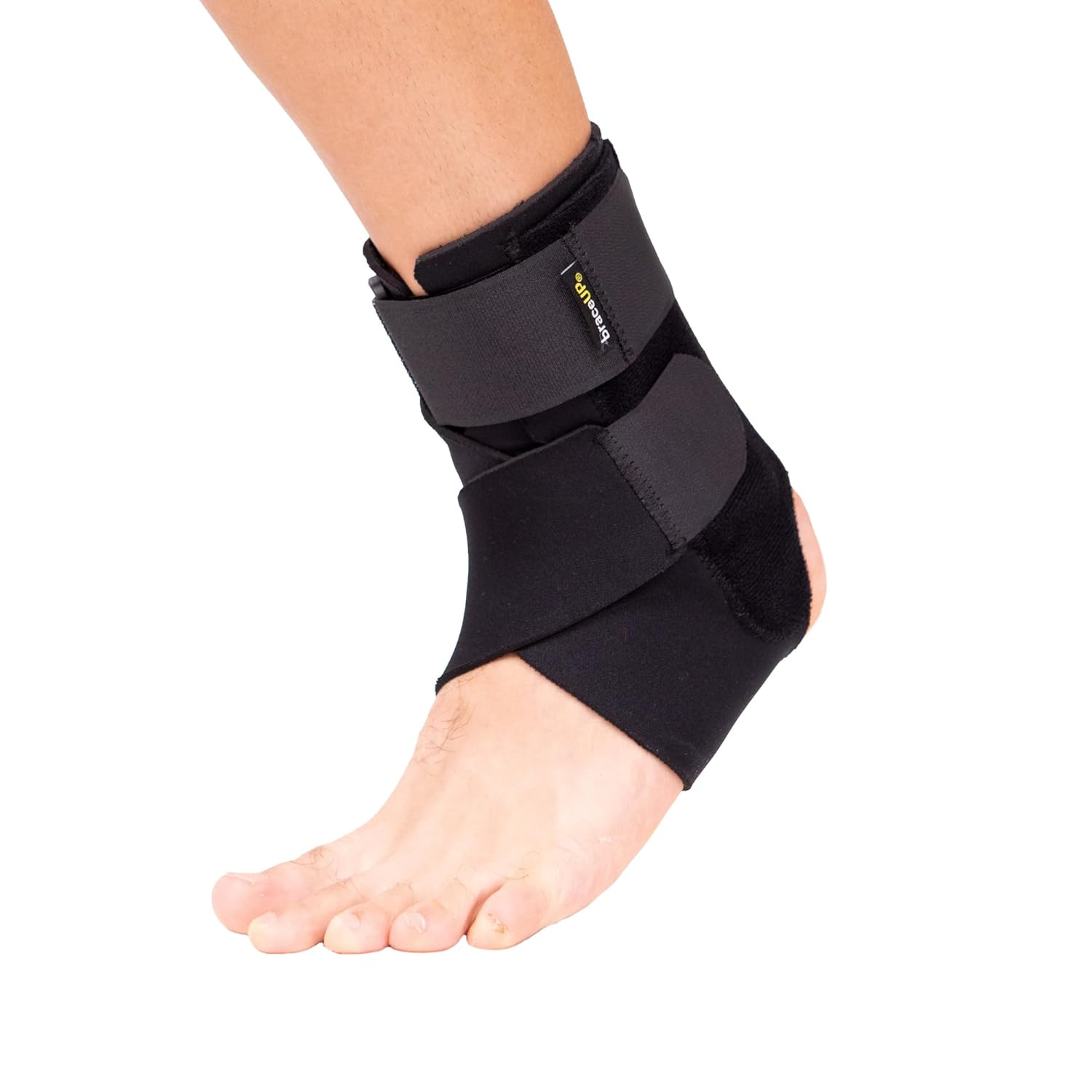 Braceup Ankle Support Brace - Relieve Pain, Enhance Stability for Foot Pain, Sprained Ankle, Achilles Tendonitis, Men and Women image number 2