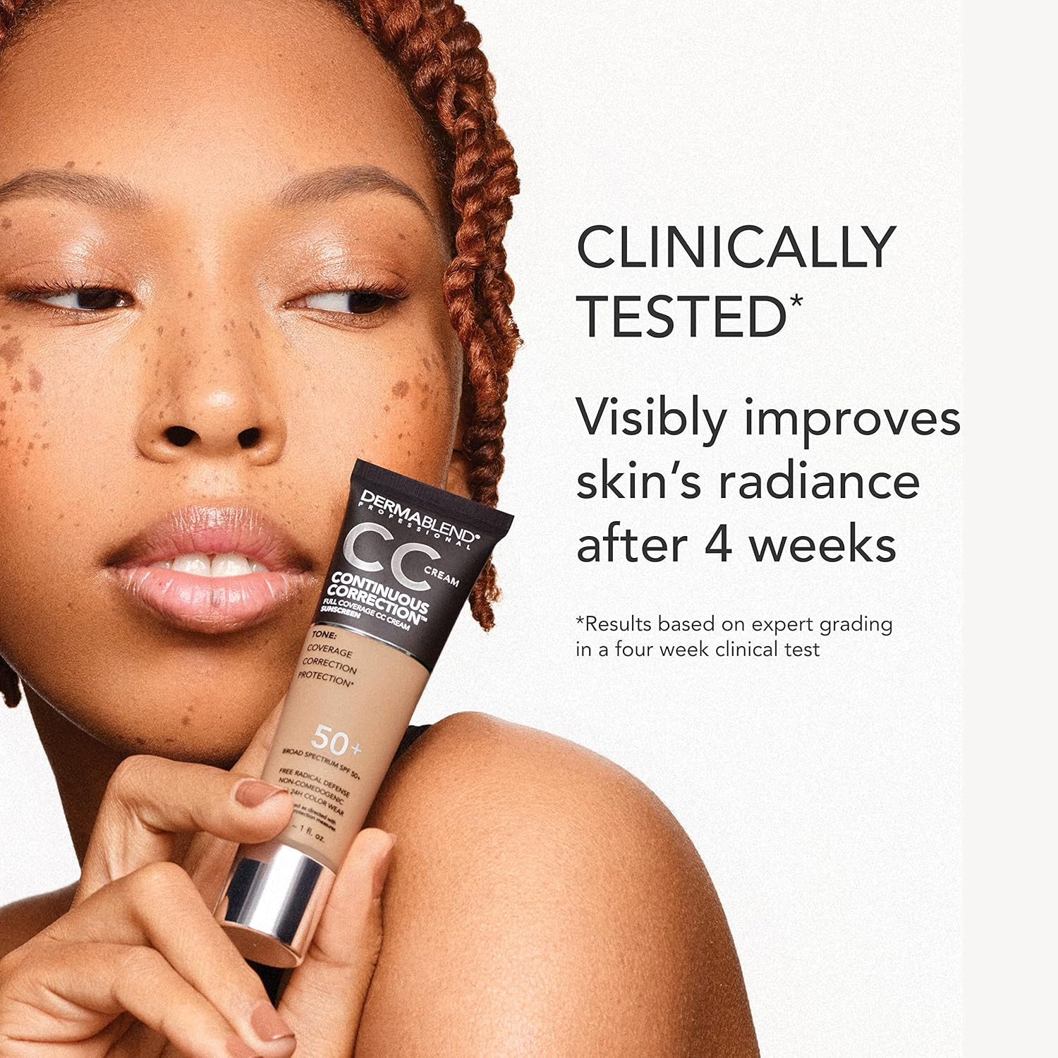 Dermablend Continuous Correction CC Cream, Shade: 37N, 30Ml image number 1