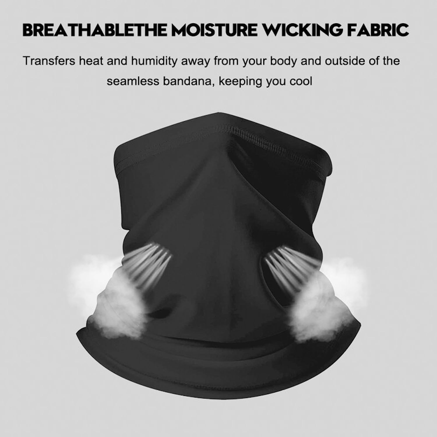 UV Protection Cycling Scarf Half Face Mask Balaclava Motorcycle Neck Cover image number 3