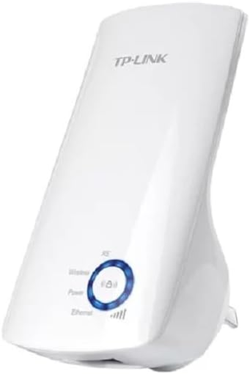 Tp-Link TL-WA850RE N300 Universal Range Extender, Broadband/Wi-Fi Extender, Wi-Fi Booster/Hotspot with 1 Ethernet Port, Plug and Play, Built-In Access Point Mode, UK Plug, White (UK Version) image number 1