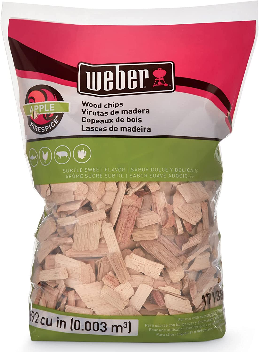 Weber Wood Chips Hickory 900 G image number 5