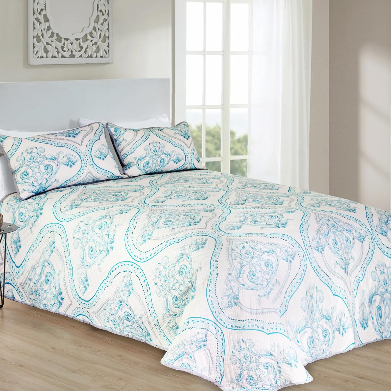 Ramesses Printed Comforter Set Single Tropical
