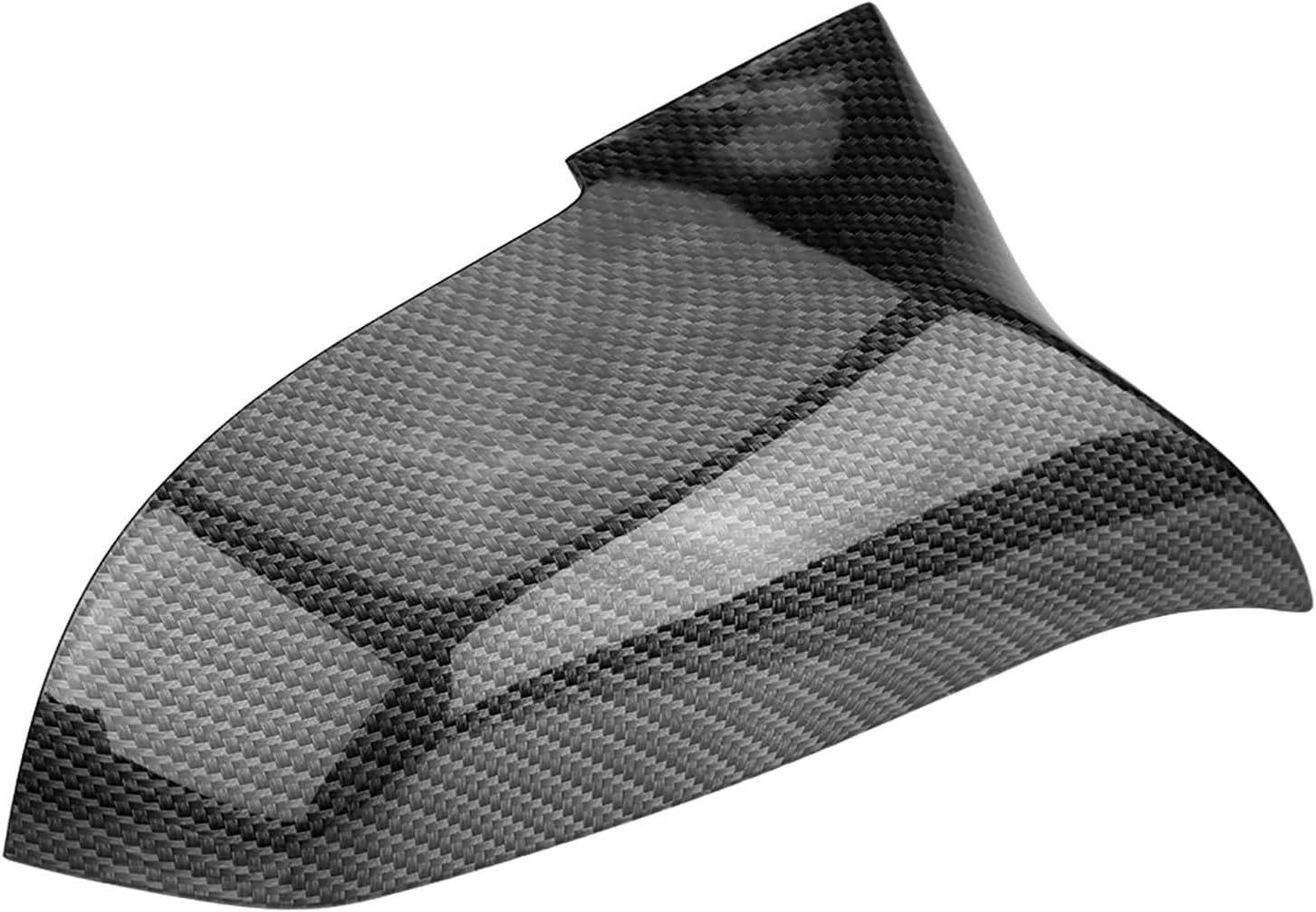 1 Pair Rearview Mirror Cover for Left & Right Exterior Rear View Mirror Cap for 1 2 3 4 X M Series Carbon Black ABS Side Mirror Protector Trim for F20 F21 F22 F23 F30 F31 F32 F33 E84 F87 image number 1