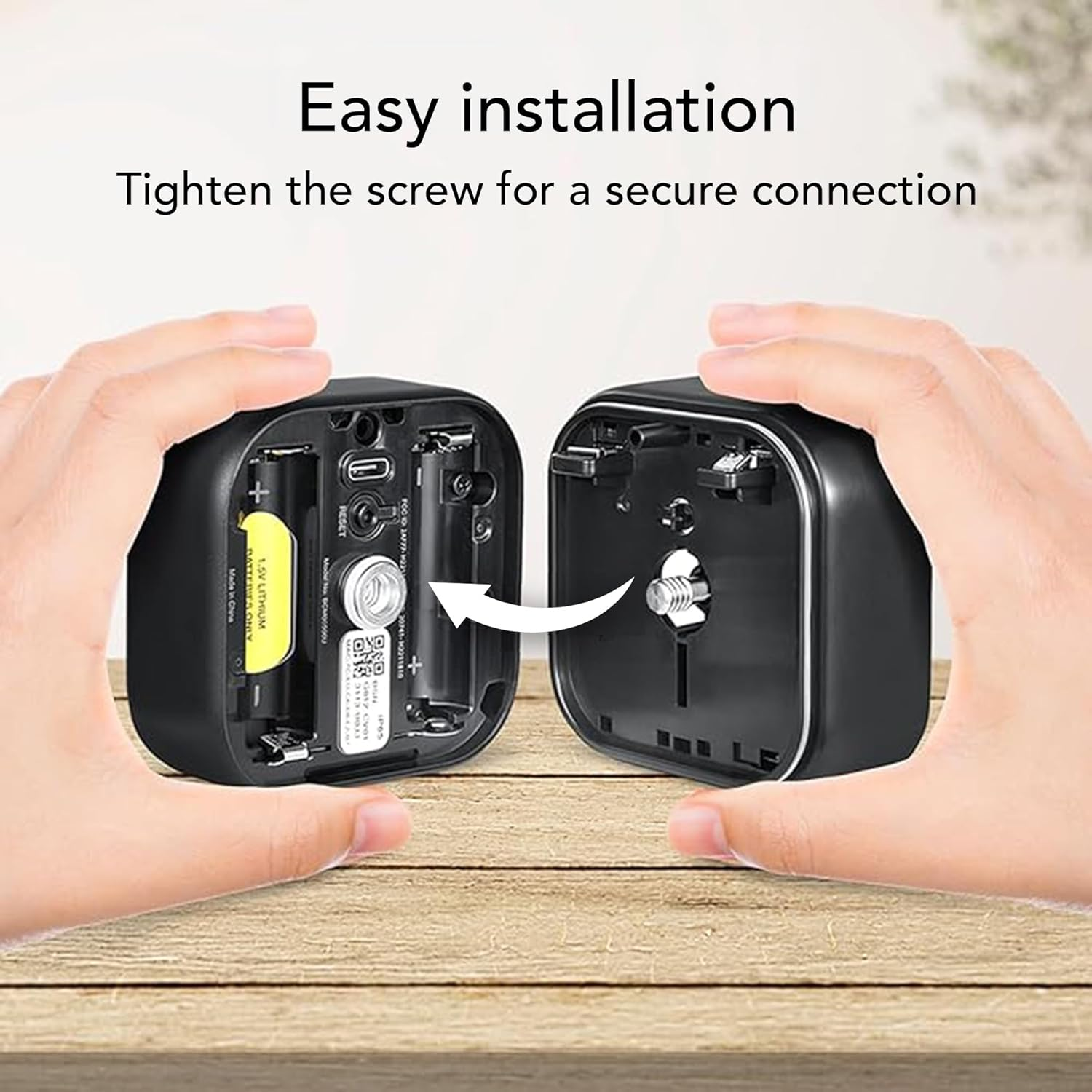 Wasserstein AA Lithium Battery Extension Pack Compatible with Blink Outdoor 4 Camera (Batteries NOT Included) (3 Pack) image number 6