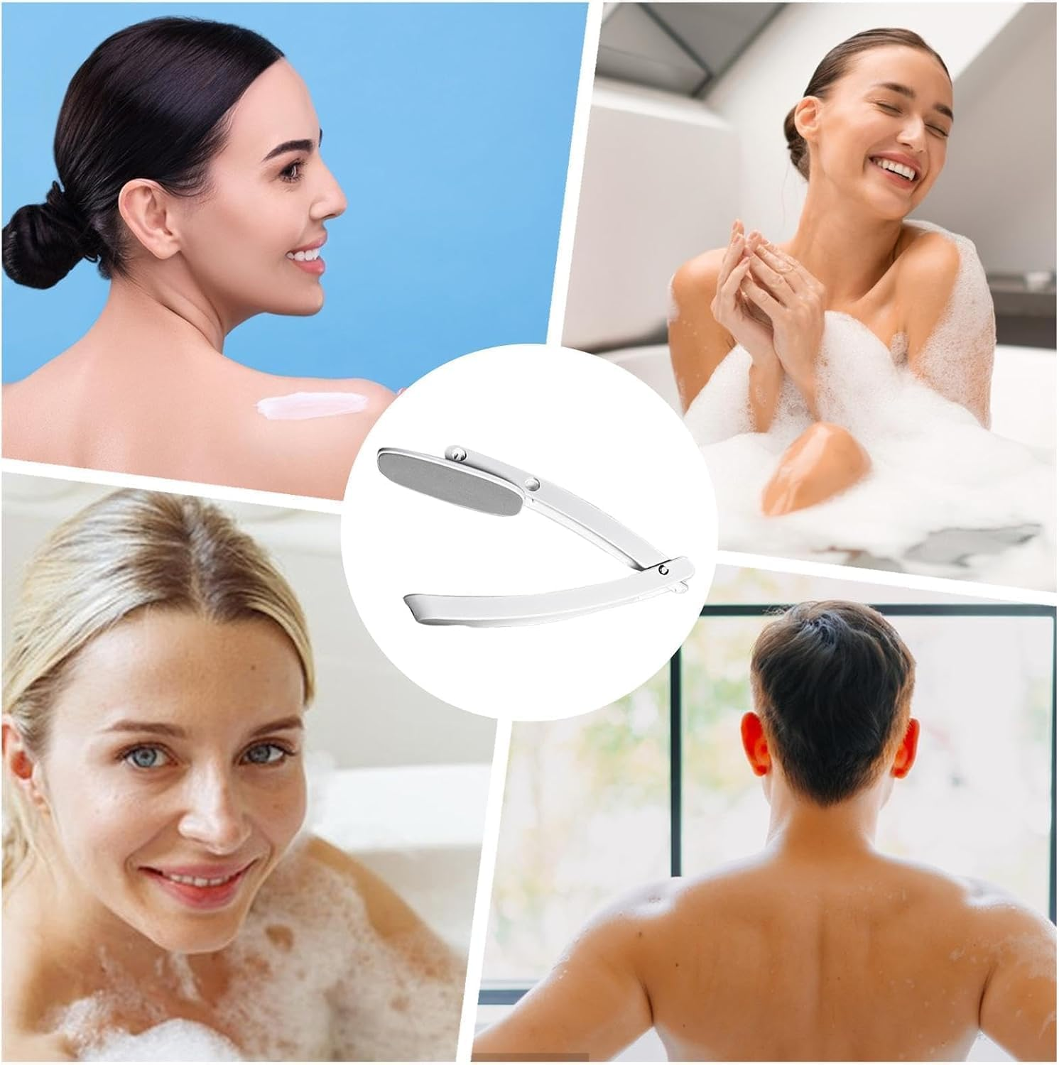 WADY Back Applicator, Lotion Applicator for Back, Easy Lotion Applicator, Back Cream Applicator, Back Moisturizer Applicator, Long Handled Lotion Applicator for Medicine, Skin Cream, Sunscreen image number 6