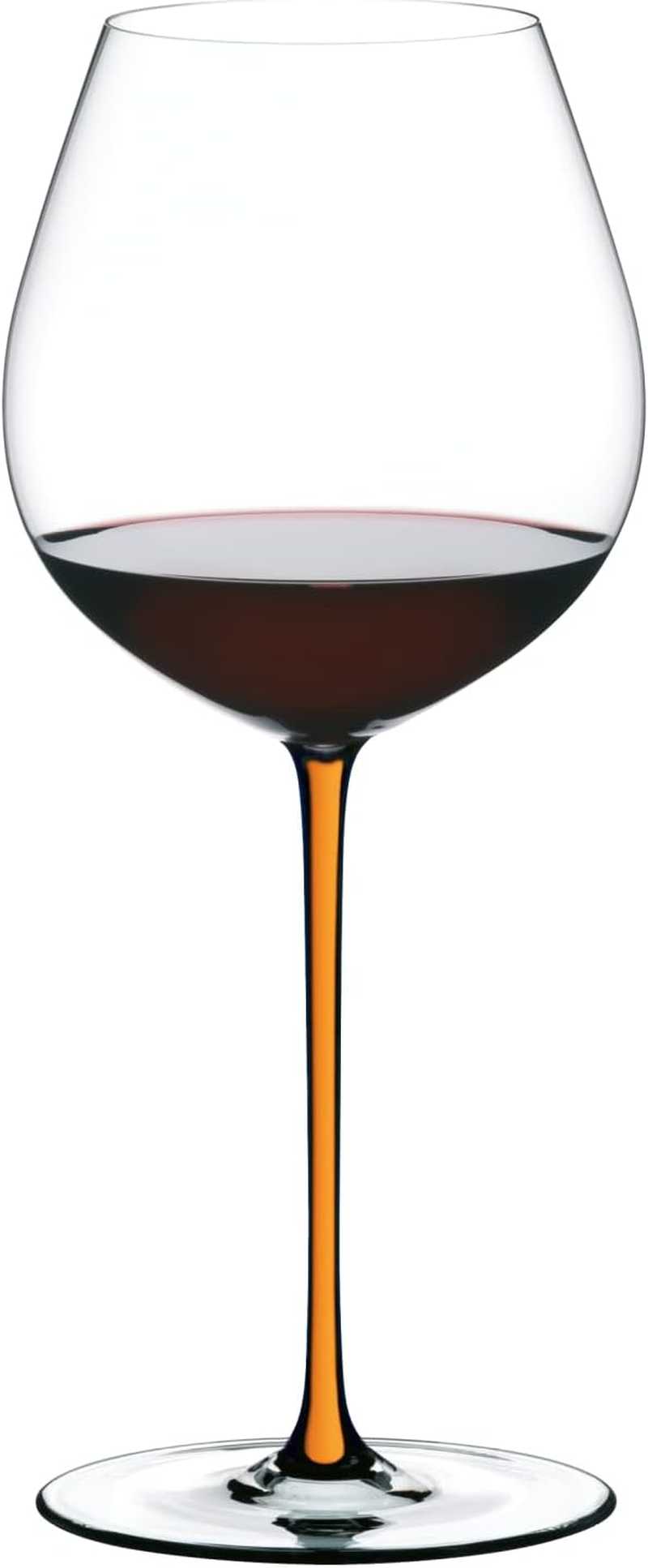Riedel 4900/07O Fat a Mano Old World Pinot Noir Red Wine Glass, Orange, 23.7 Fl Oz (705 Ml) image number 3