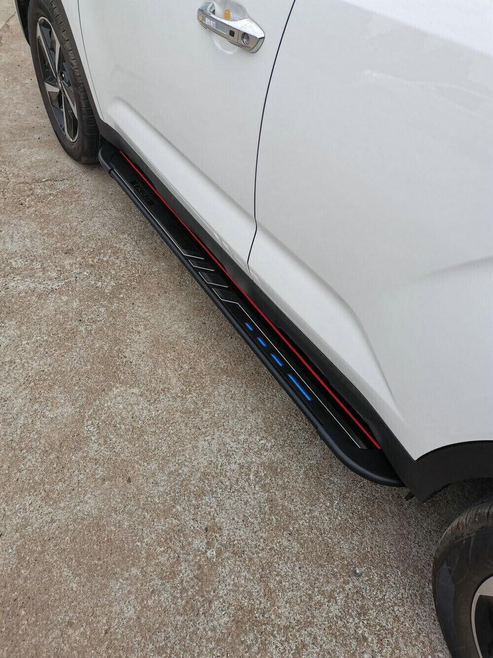 2Pcs Aluminum Running Boards Fixed Nerf Bars Side Steps with Brackets Compatible with KIA Carnival Sedona 2015-2021 (ZY) image number 5