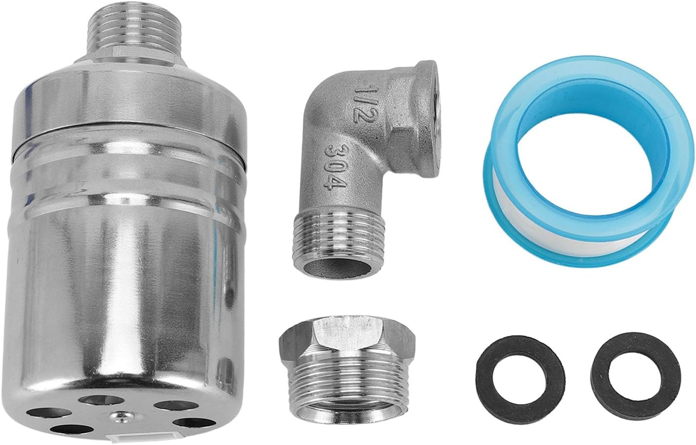 1/2 to 3/4'' Float Valve, Stainless Steel Fully Automatic Level Control for Tank, Pool, Livestock Trough image number 2