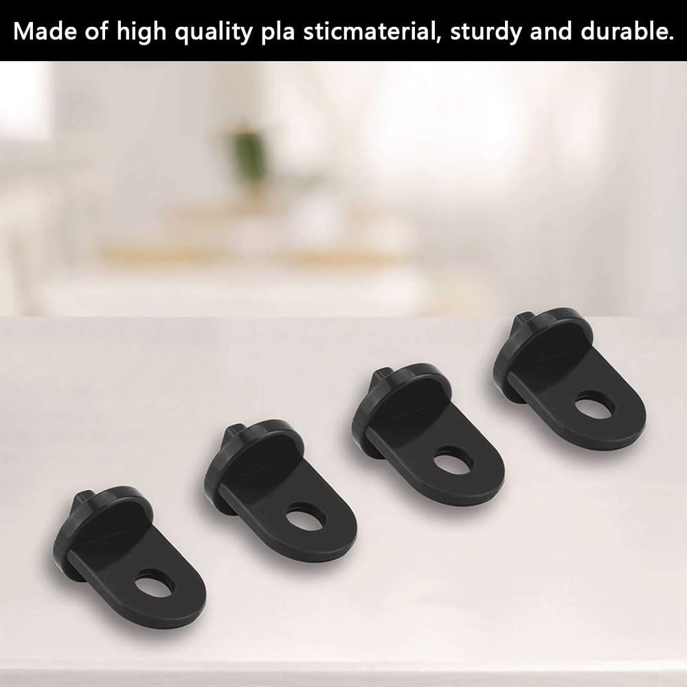 50-Pack Greenhouse Hooks and Twist Clips with S-Shaped Hangers &ndash; for Outdoor Garden, Netting, Shading, and Hanging Pots &ndash; Durable Plastic & Stainless Steel Fixing Clamps image number 4