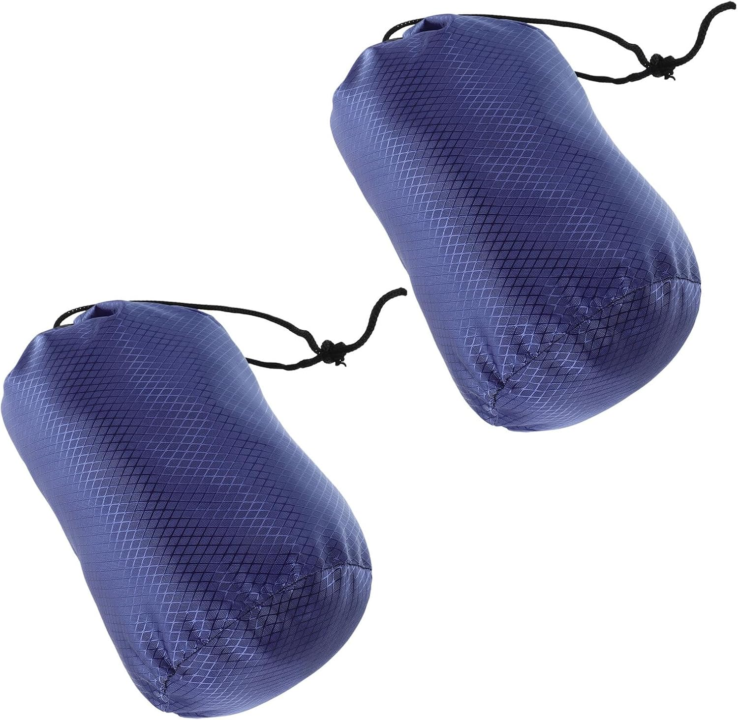 YARNOW 2Pcs Drawstring Storage Bags for Travel Camping Compression Stuff Sack for down Jackets Lightweight Packing Organizer with Stylish Pattern and Reusable Design