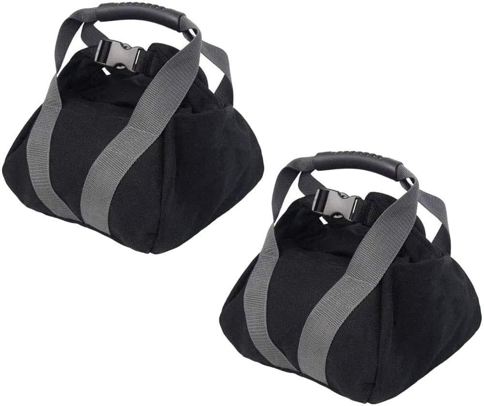 2 Pcs Adjustable Heavy Fitness Power Sandbag, Portable Adjustable Canvas Sand Kettlebell Soft Sand Bag, Weightlifting Dumbbell for Home Training, Fitness, Yoga Workout image number 1