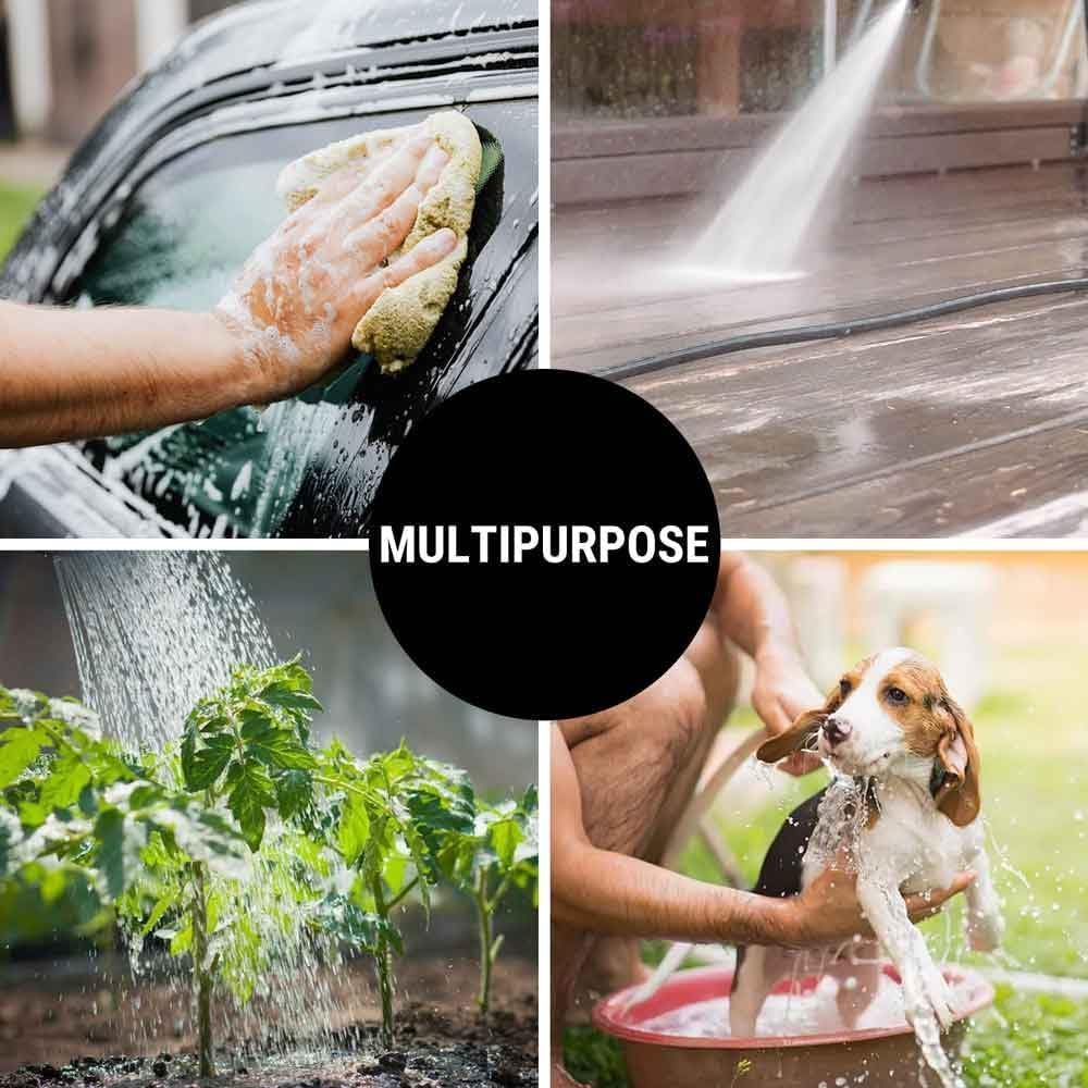 Garden Hose Reel Cart Water Wagon Trolley Yard Lawn Outdoor Planting Heavy Duty image number 6