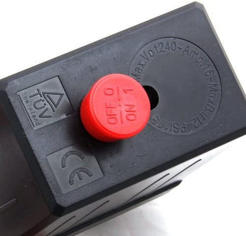 90-120 PSI Air Compressor Pressure Switch Control Valve Heavy Duty Miniative AU image number 1