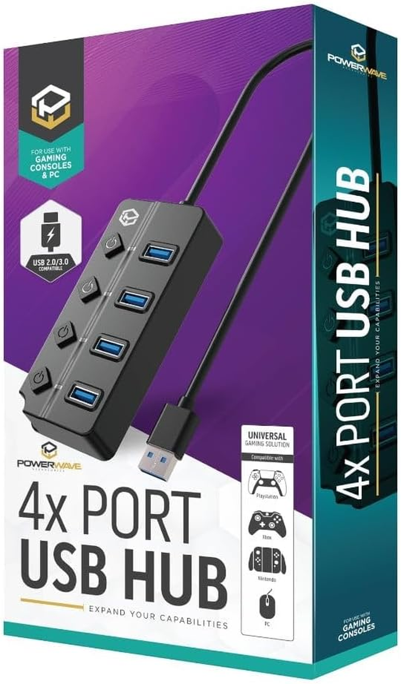 Powerwave 4 Port USB Hub image number 2