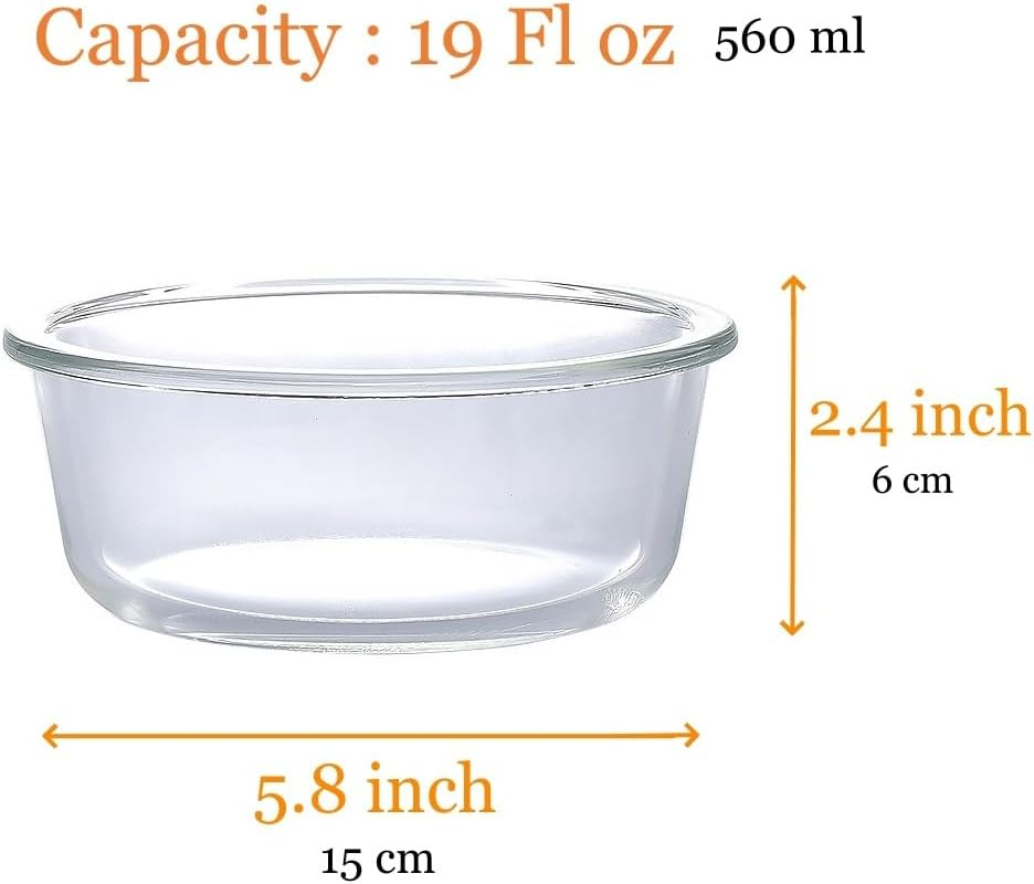 Glass Pet Bowl with Wooden Stand - Raised Comfort Feeding Bowl for Cats and Small Dogs - Transparent Bowl Easy Pick up to Clean image number 6