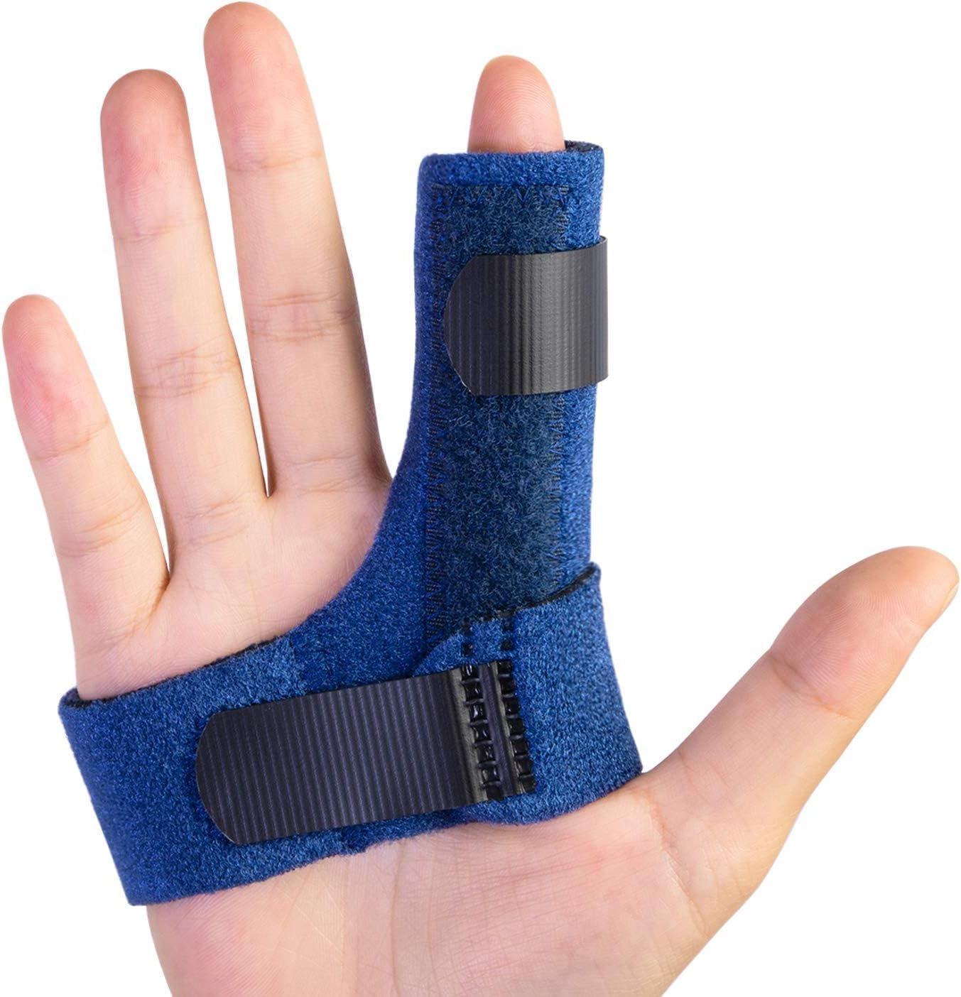 Trigger Finger Splints/Brace for Knuckle Immobilization, Finger Support Brace Finger Stabilizer for Broken Fingers Straightening Arthritis, Fits Index,Middle Ring