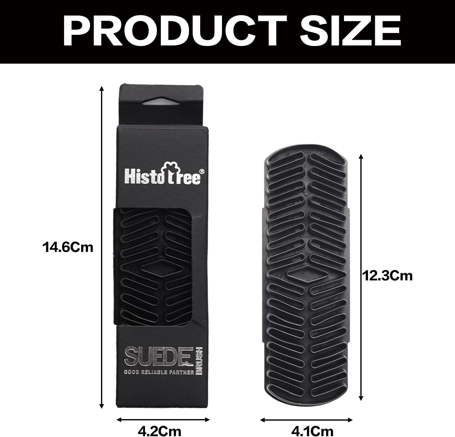 Suede & Nubuck Cleaning Kit &ndash; Durable Crepe Brush with Cleaning Eraser, Shoe Cleaner for Suede, Nubuck & Leather Shoes, Boots, Bags, Jackets & Furniture image number 4