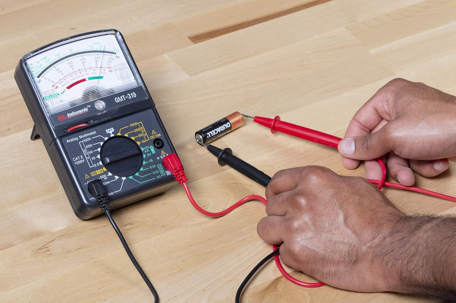 Gardner Bender GMT-319 Multimeter Tester, RJ-45 & RJ-11, 19 Range image number 6