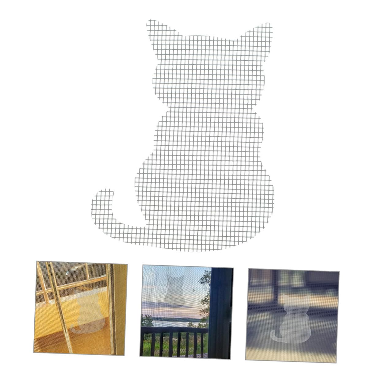 Jojofuny 20Pcs Window Screen Repair Patches Decorative Screen Patches for Insect Prevention