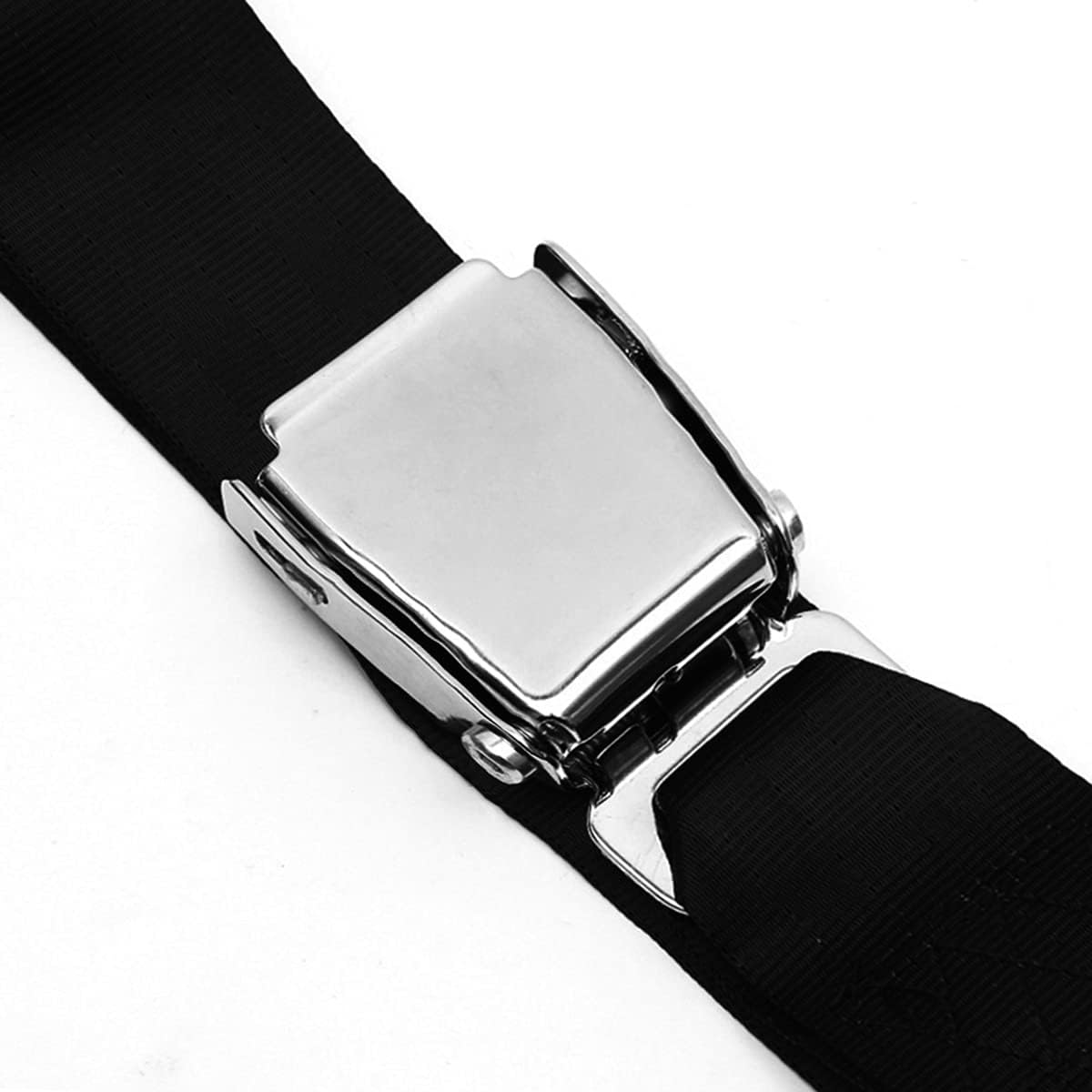 Adjustable 7-31" Airplane Seat Belt Extender - Universal Seat Belt Extender for Airplanes - FITS All Airlines in US except Southwest 1 image number 6