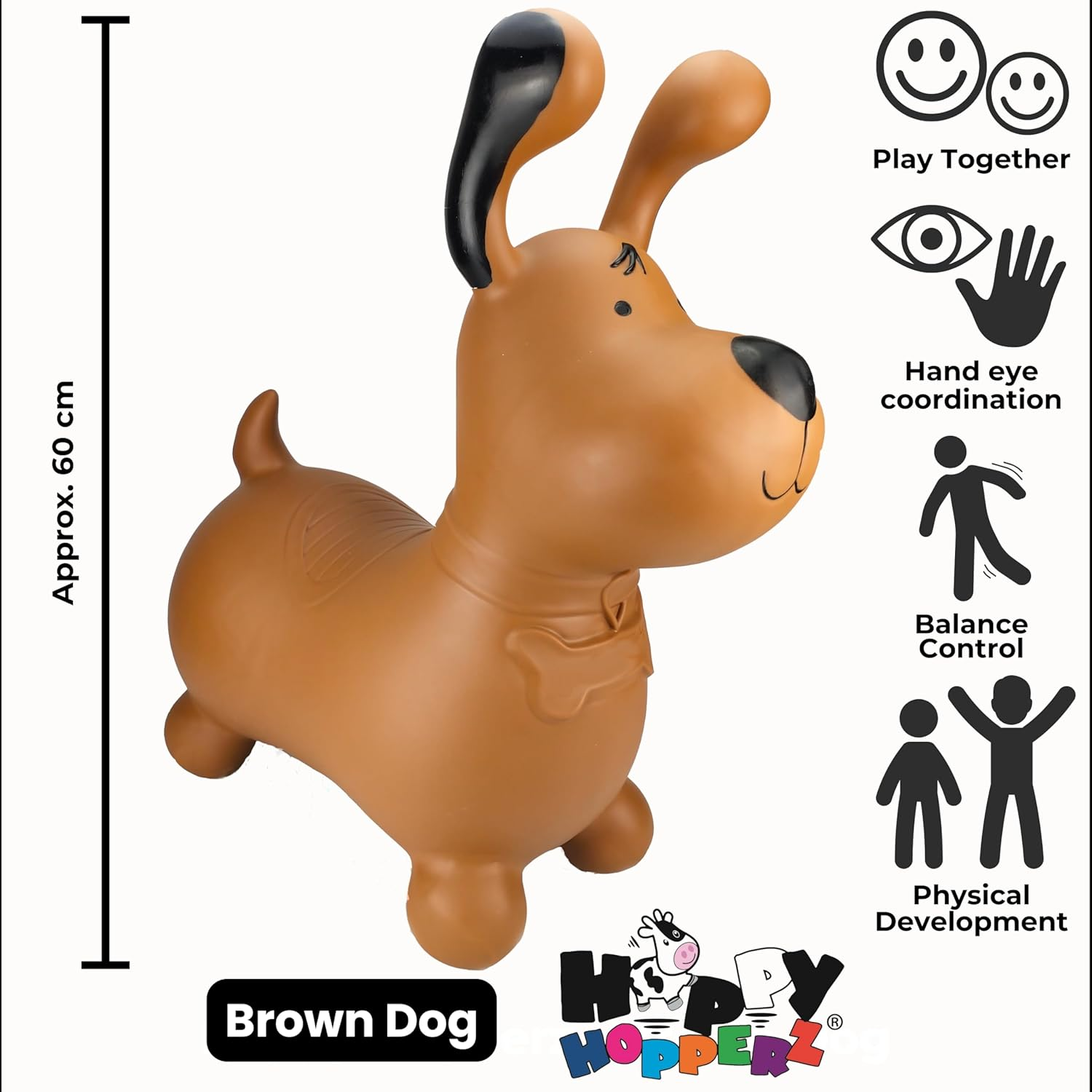 Happy Hopperz - Brown Dog image number 6
