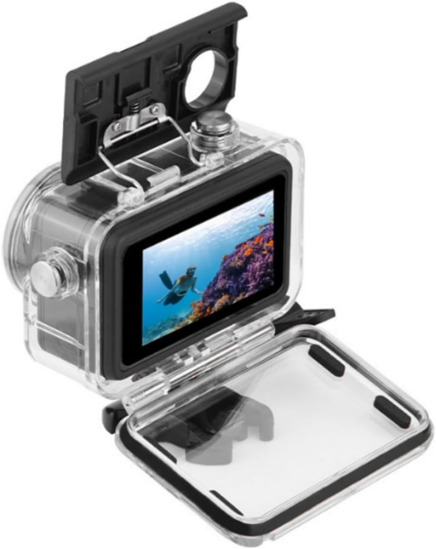 DJI Osmo 5 Action 4 Action 3, 60M/164FT Underwater Housing Shell, Waterproof Housing Case for Protective Underwater Dive Housing Case Shell with Bracket Accessories image number 5