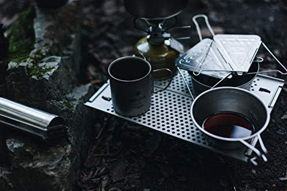 Snow Peak Ozen Solo Table - Small, Foldable Camping Table - Lightweight Table Ideal for Travel, Camping & Backpacking - Ultralight & Portable Camping Essentials image number 5