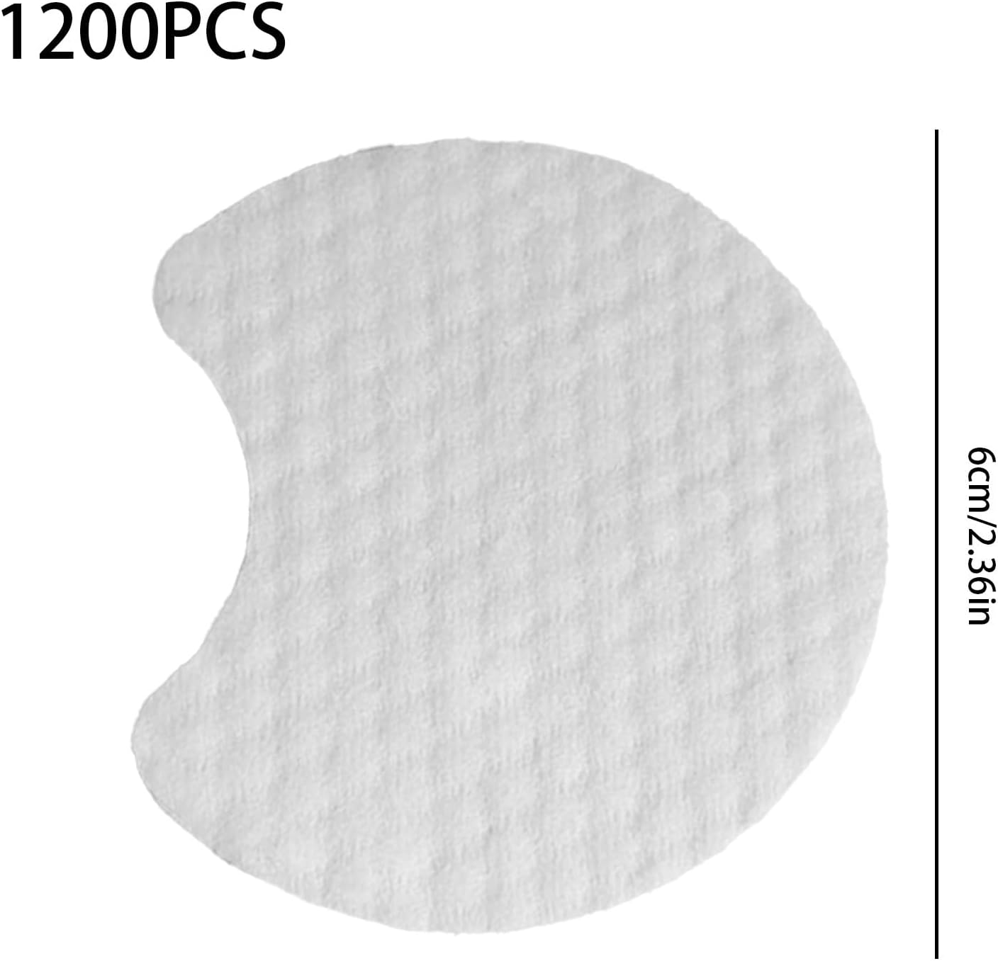 Face Pads Cleansing Cotton - Pure & Natural Facial Cleansing round Pads - Natural Soft Tool for All Skin Types Travel Daily Facial Care Routine image number 5