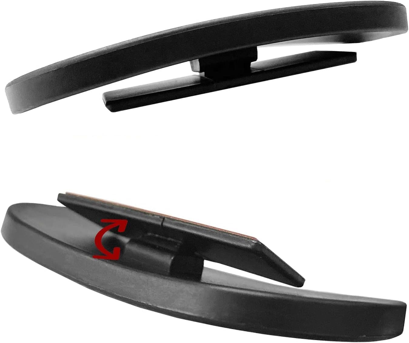 KEWAYO 2Pcs Blind Spot Mirror, HD Glass ABS Housing Convex Wide Angle Rearview Blindspot Car Mirror for Car SUV and Truck image number 6