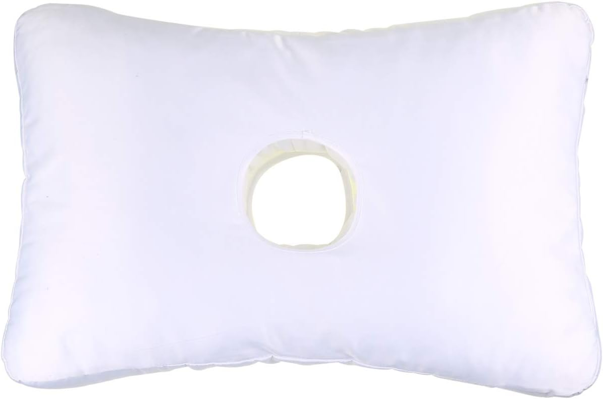 Pinklilycare Pillow with a Hole for CNH and Ear Pain Ear Inflammation Pressure Sores Side Sleeping Pillow Ear Guard Pillow image number 3