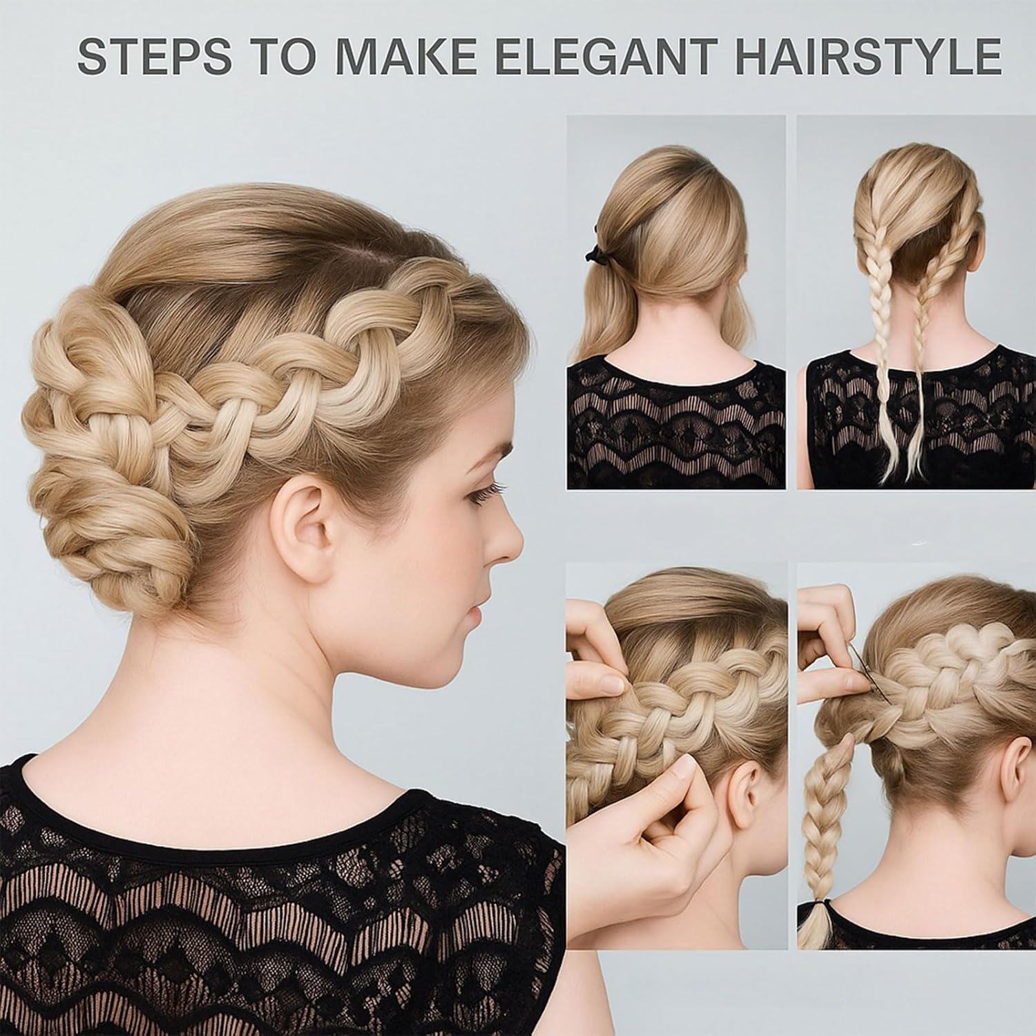 150 Pieces Bobby Pins, Hair Clips Hair Grips Kirby Grips for Women Hair Styling Pins with Storage Box (Brown) Ruibex image number 3