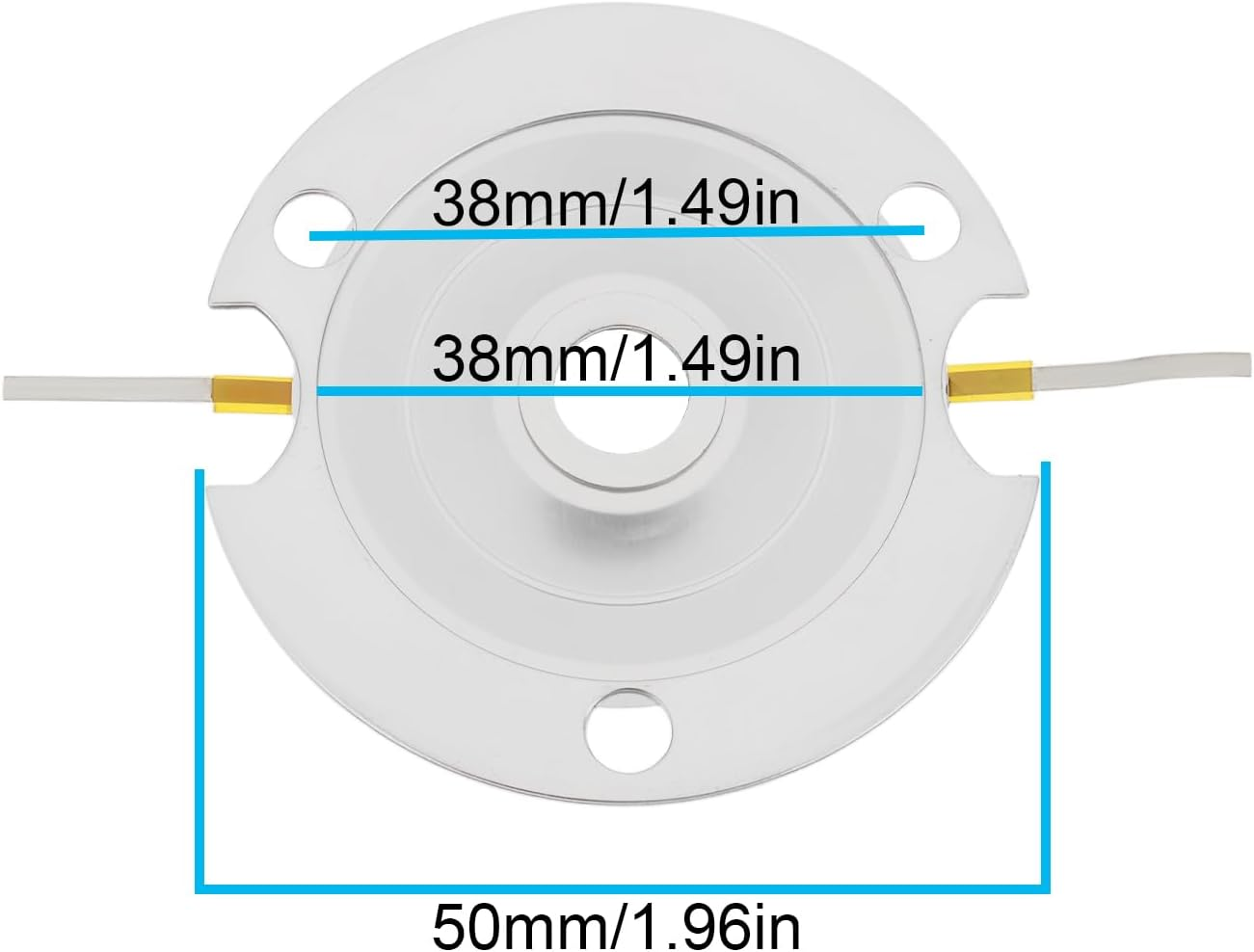 Speaker Ultra-High Frequency Voice Coil 4Ohms 1.5Inch Compatible with DS18 PRO-TW920 image number 3