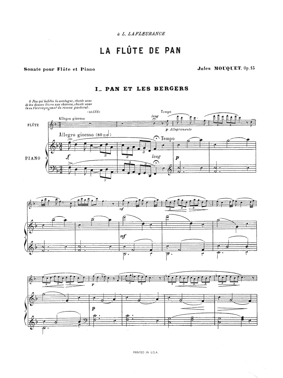 La Flute De Pan, Op. 15: 0 image number 4