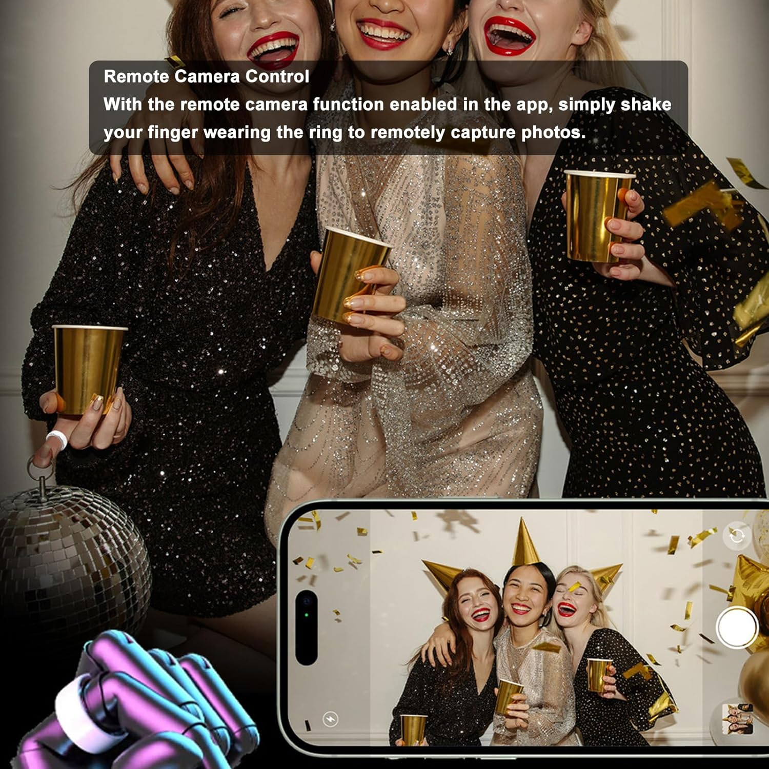 Fitness Tracker Pedometer Sleep Tracking IP68 Waterproof Rechargeable Charging Case App Compatible Activity Monitor Universal Fit Size 12 image number 2