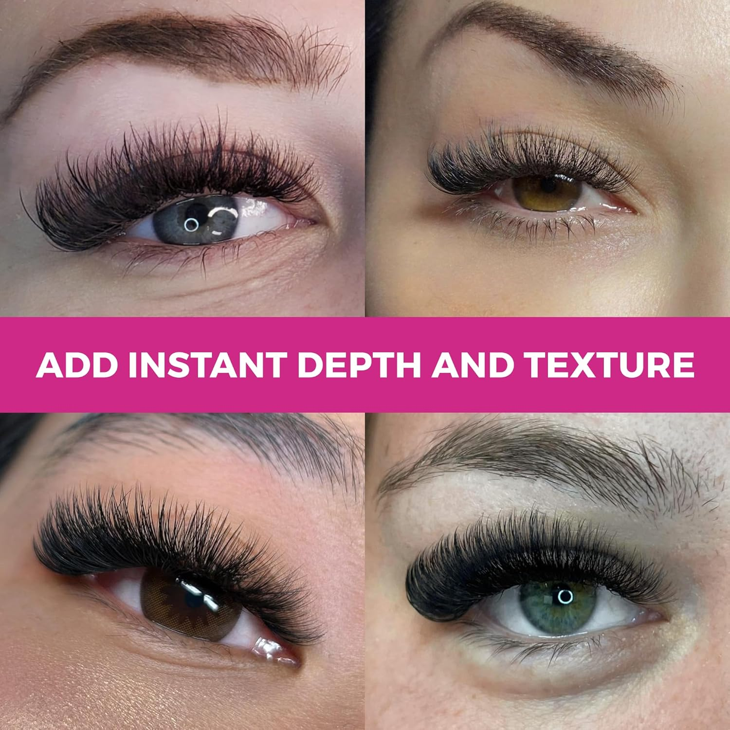 Eyesy Lash 500 Camellia Promade Fans - 5D 0.07 Size 7-9-11Mm Curl D - Natural Premade Lash Fans for Eyelash Extensions 3 Lengths in 1 Loose Pre Made Eyelash Create Depth, Texture, Layer, Volume image number 5