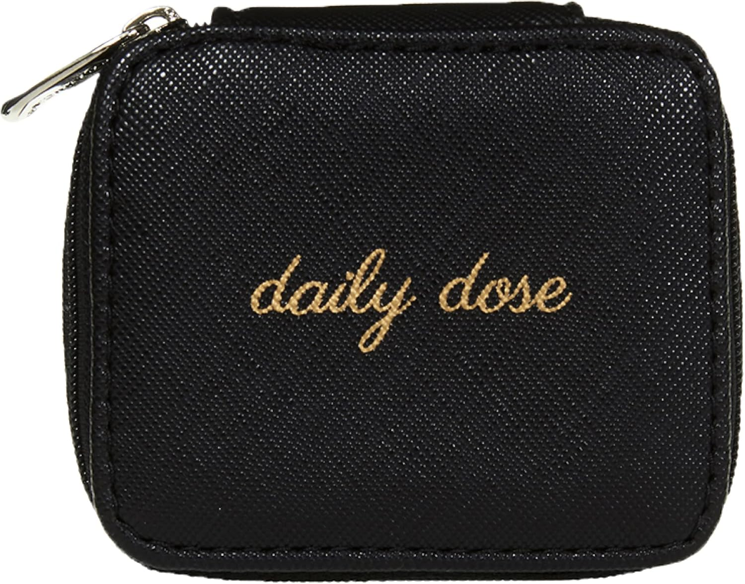 Miamica Women'S Pill Case Trendy Daily Dose Pill Organizer Box