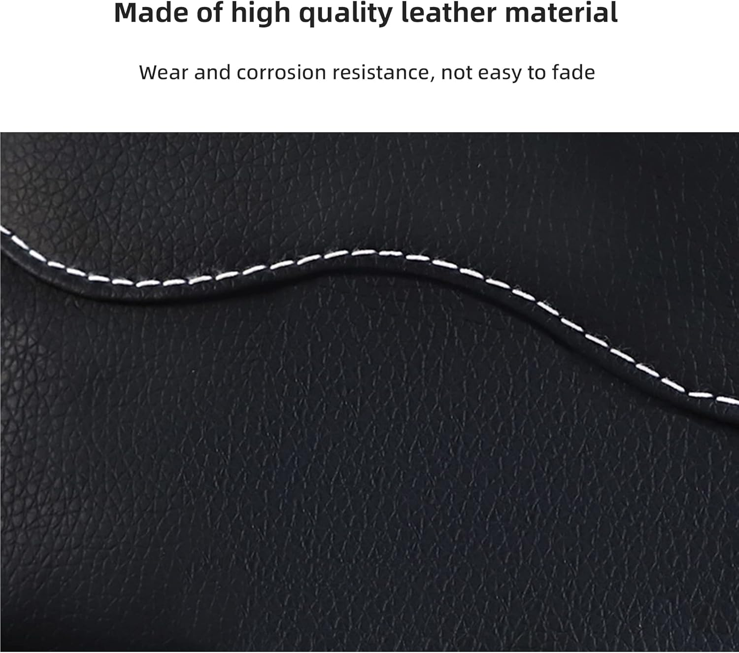 SUJADE YAKEFLY Car Seat Side Pocket Organizer,Pu Leather Storage Pocket Pouch Cell Phone Sunglasses Holder,Car Seat Storage Gap Filler,Mini Storage Bag Interior Accessories Organizer image number 4