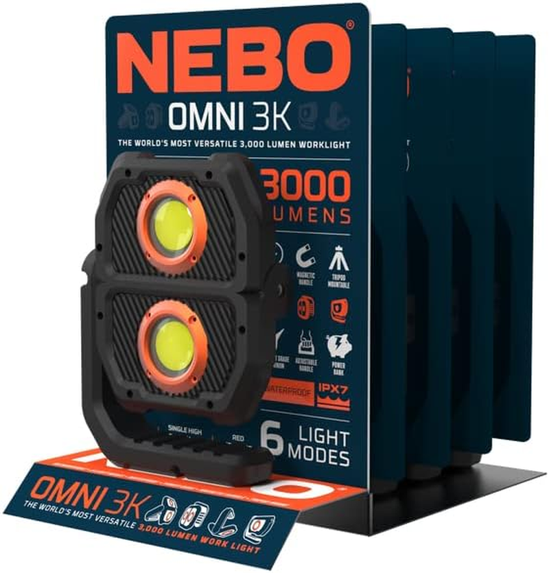 NEBO Omni 3K Work Light and Powerbank image number 2