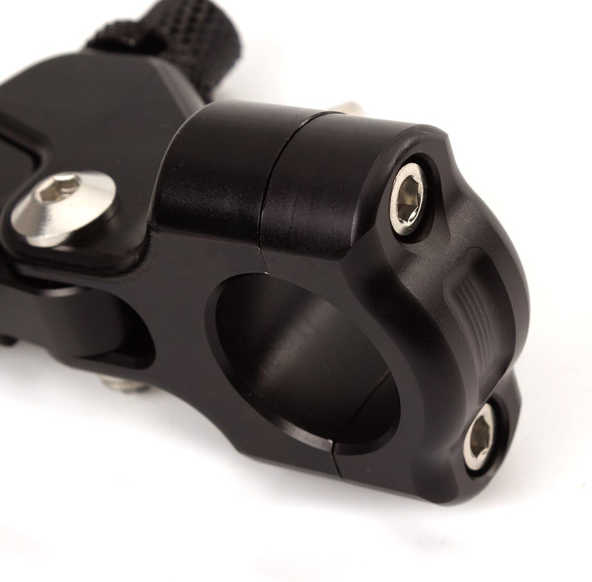 FXCNC CNC Aluminum Performance Stunt Clutch Lever Mount Bracket Anodized Universal Compatible with Most Street Bikes Motorcycles