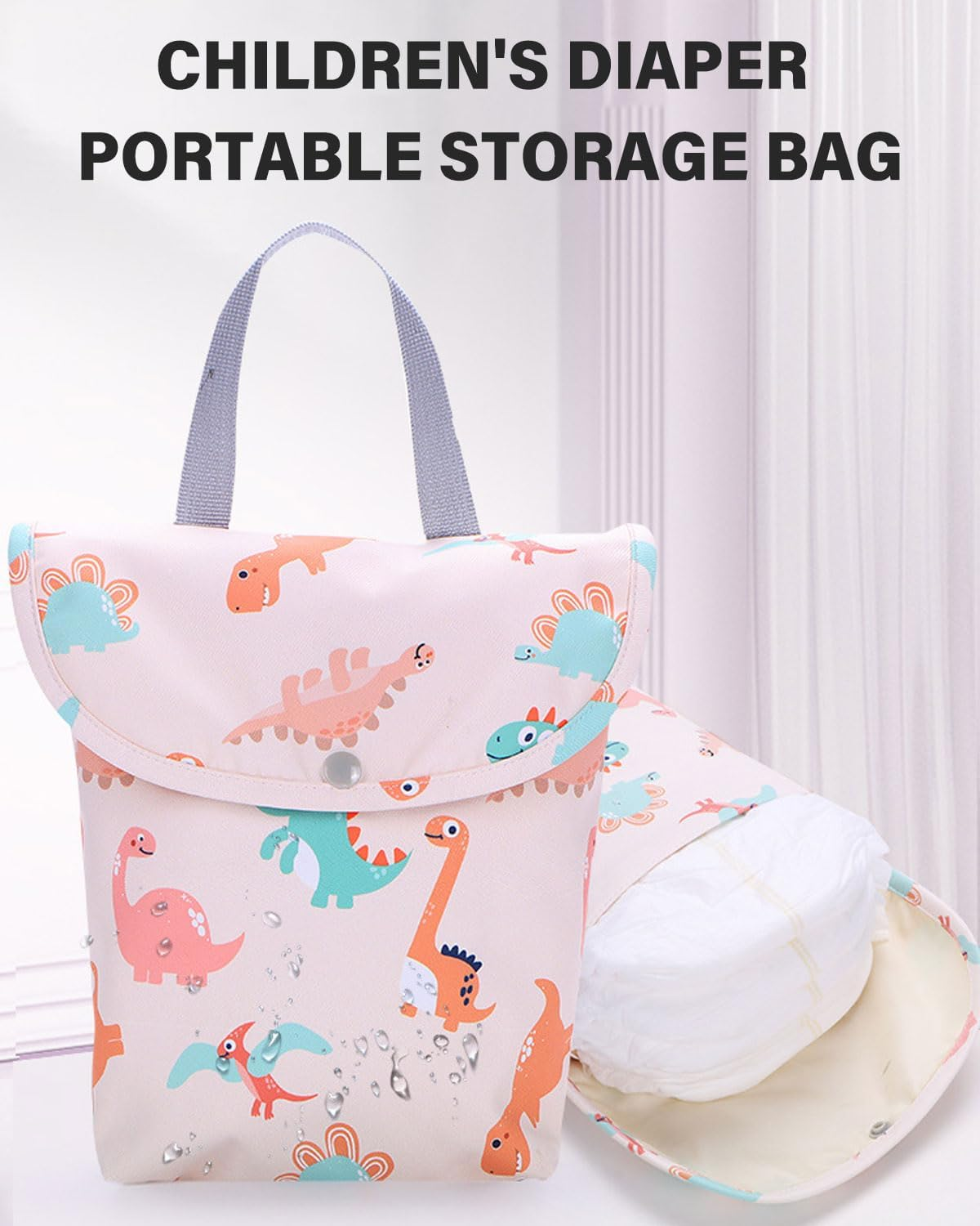 Wet Bag Nursery, Wetbag Nursery, Laundry Bag, Wet Bag, Nappy Bag, for Toddler Nappies, Pool, Gym, Beach, D'Alene To image number 1