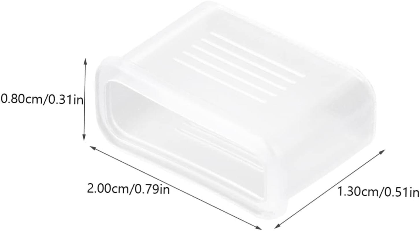 20 Pcs Whistle Mouth Covers Sports Whitsle Cushioned Mouth Grip Coach Whistle Mouth Guard Sports Whistles Protctor for Referee Outdoor Whistles Coach and Referee Gear