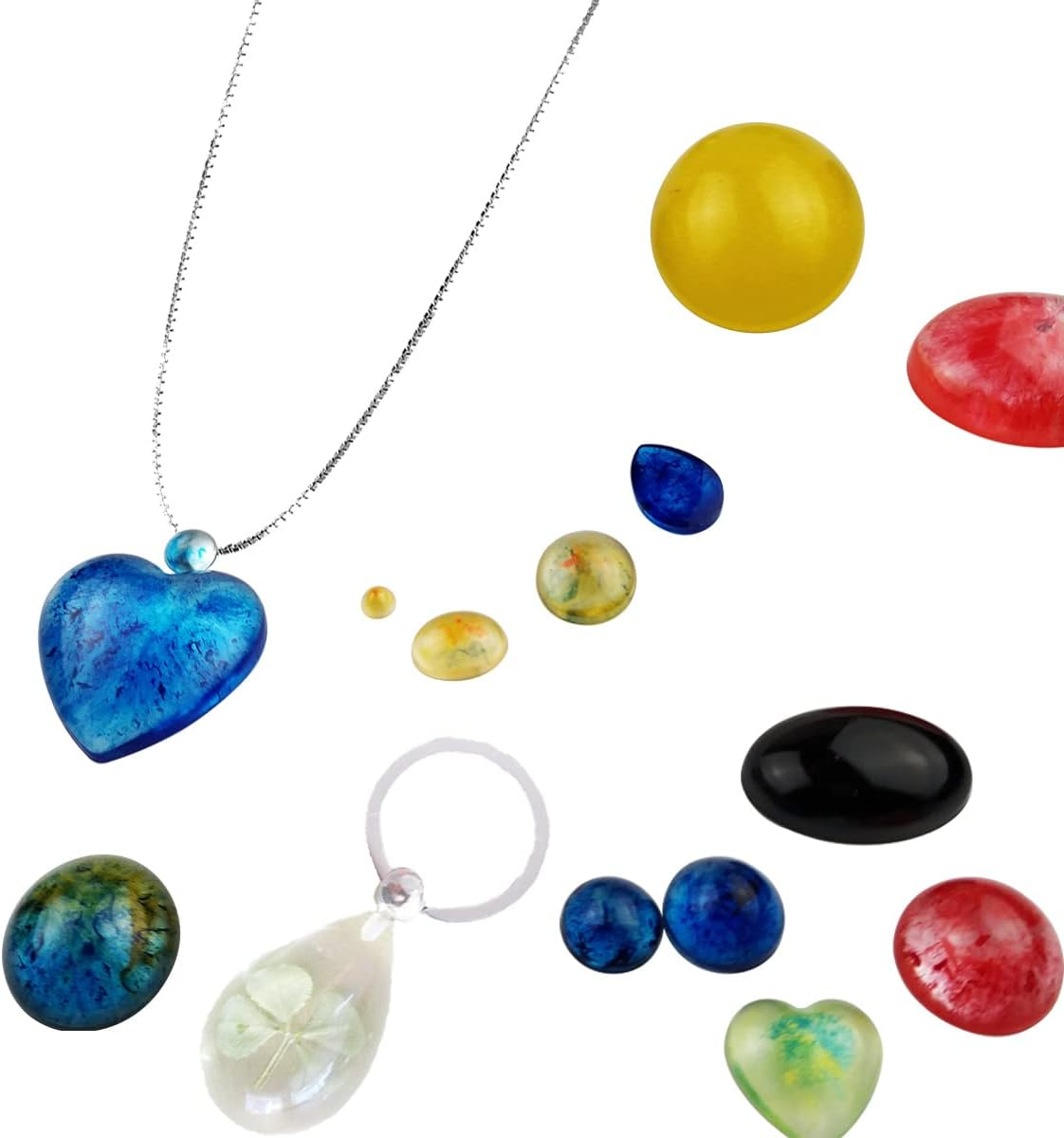 Silicone Resin Jewelry Casting Mold, Resin Jewelry Molds, for DIY Artcraft Project, Crafting, Gift Pendant, Pendant Earrings Making, Large image number 5