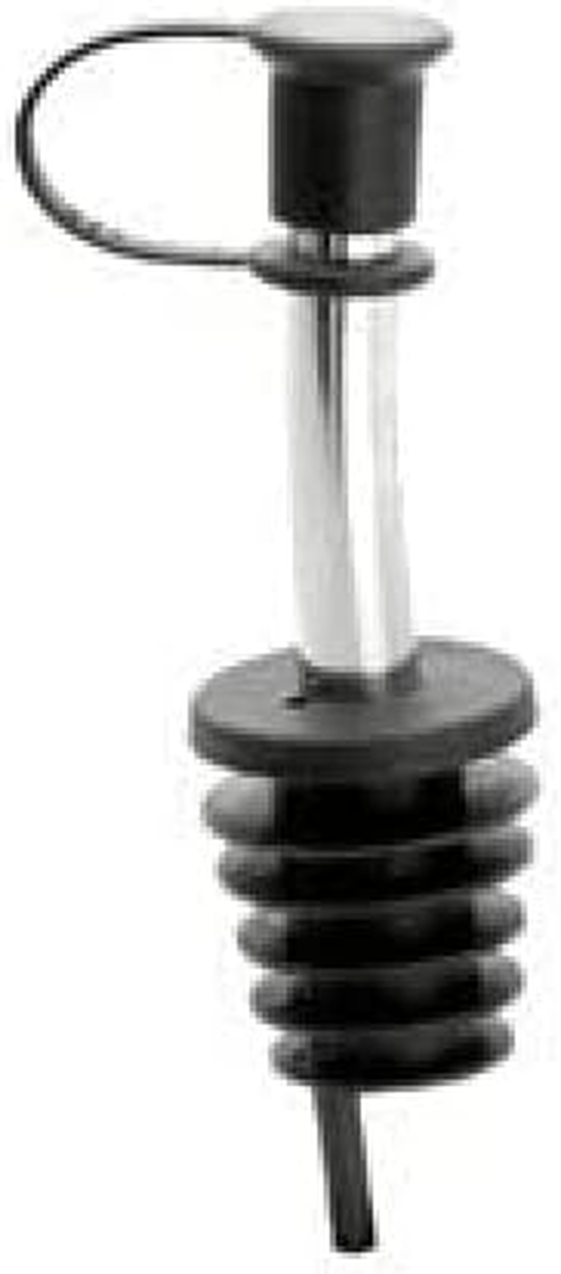 Ibili Bottle Pourer Stainless Steel with Plastic Lid, Metallic, 30 X 30 X 30 Cm