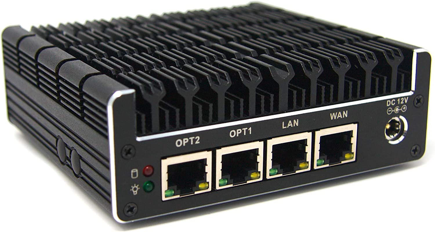 Protectli Vault 4 Port, Firewall Micro Appliance/Mini PC - Intel Quad Core, AES-NI, 8GB RAM, 120GB Msata SSD image number 1