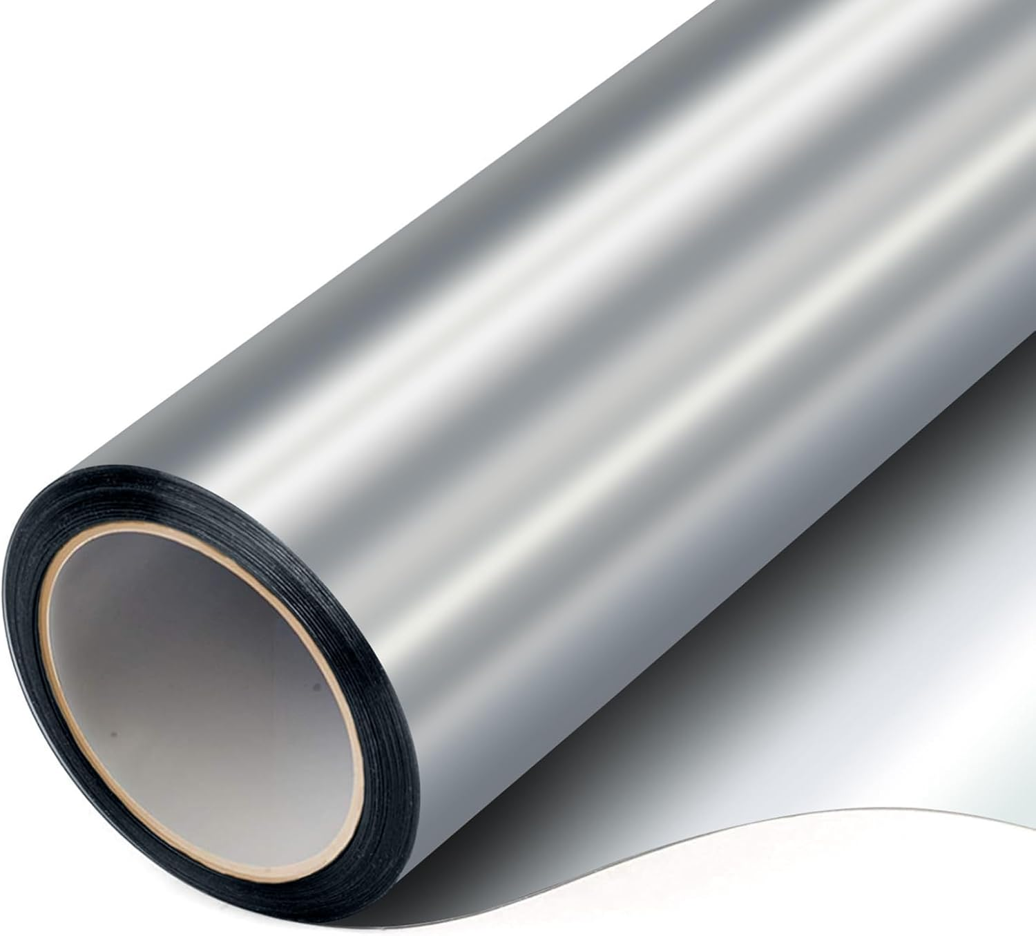 Uexplore-Oz Window Tint Film - One Way Privacy Window Film, Heat UV Blocking Reflective Window Tint, Daytime for Home Mirror Glass Cooling in Summer Easy to Install (75Cm &times; 5M, Silver)