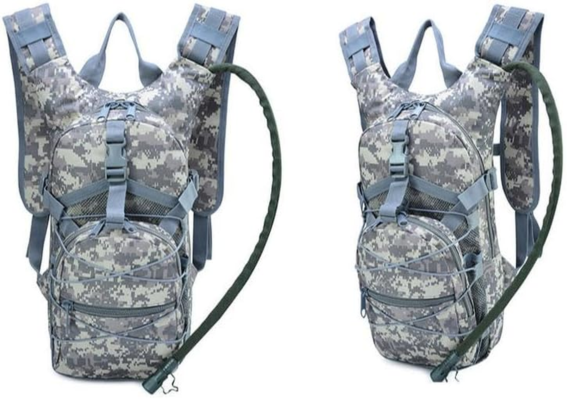 Hydration Backpack Water Backpack with 3L Water Bladder Phone Protection Waterproof Fabric for Outdoor Sports Running Hiking Camping Climbing Cycling Skiing