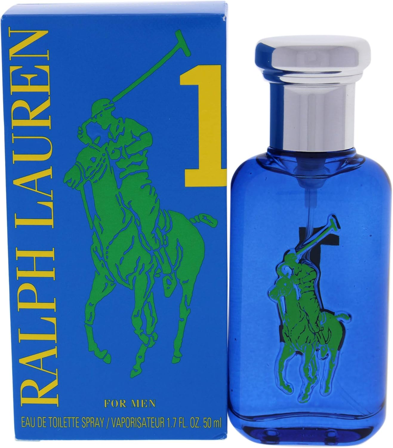 Ralph Lauren Polo Big Pony 1 Eau De Toilette Spray for Men 50 Ml image number 2