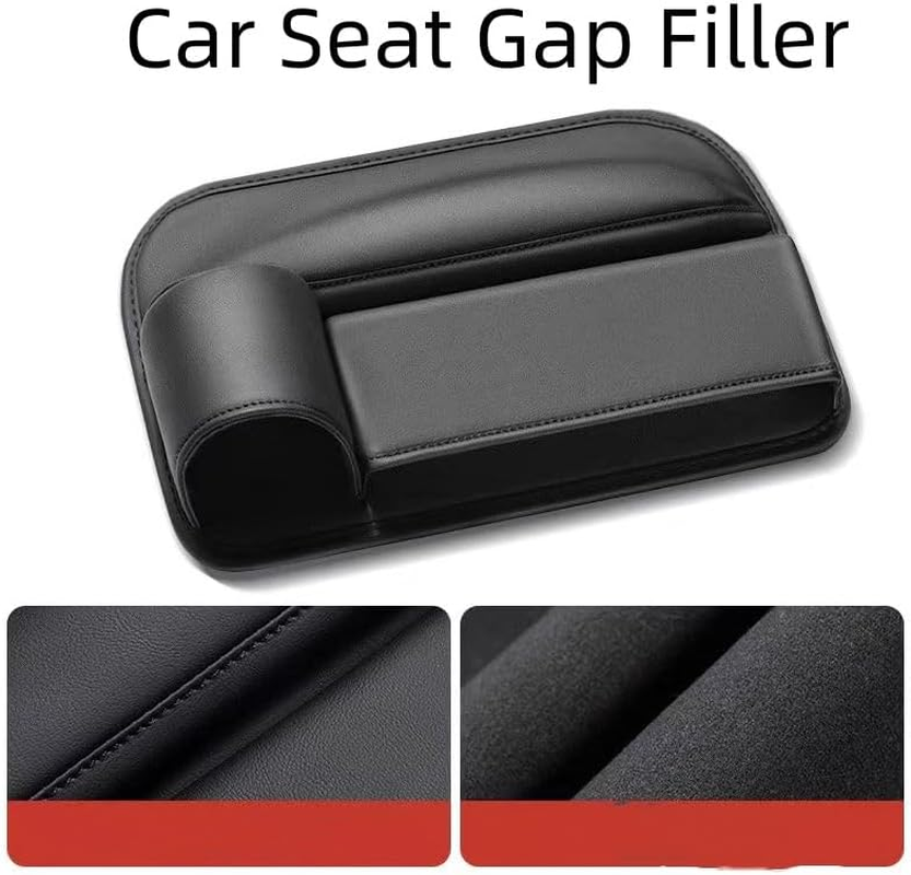 Car Seat Gap Filler,Car Seat Storage Box,Car Seat Gap Bag (Black Right 1) image number 2