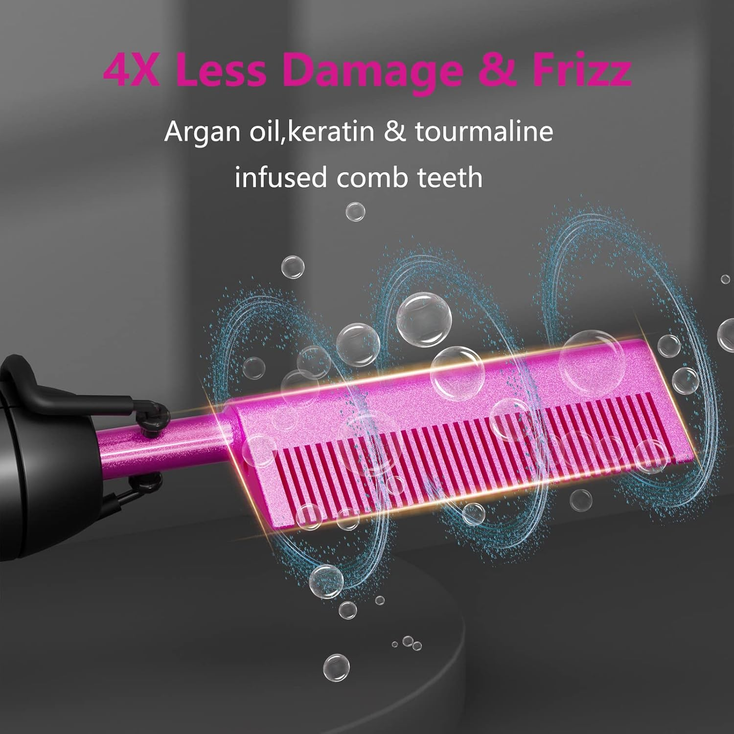 DAN Technology Hot Comb Rose Red